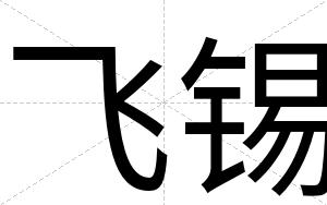 飞锡