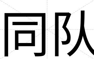 同队