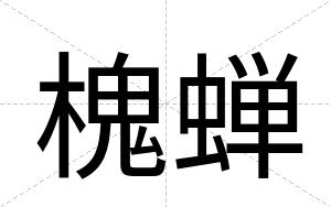 槐蝉