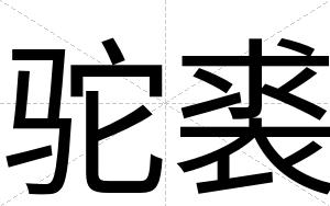 驼裘