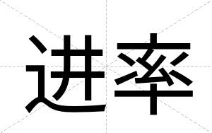 进率