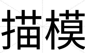 描模