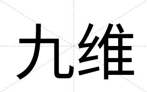 九维