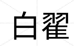 白翟