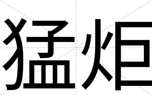 猛炬