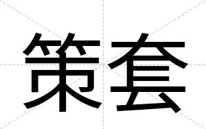 策套