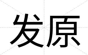 发原