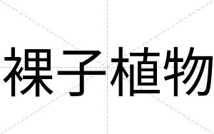 裸子植物