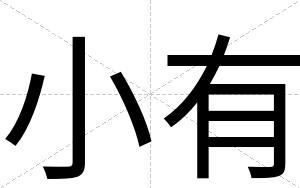 小有