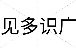 见多识广