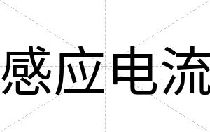 感应电流
