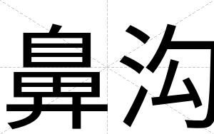 鼻沟