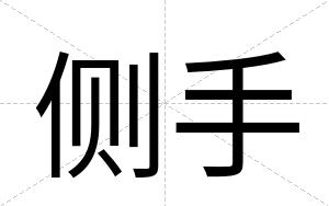 侧手