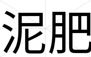 泥肥