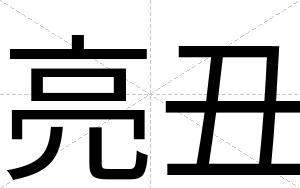 亮丑