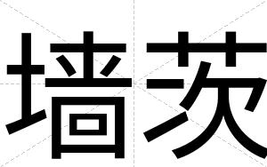 墙茨