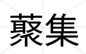 藂集