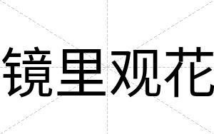 镜里观花