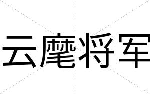 云麾将军