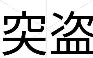 突盗