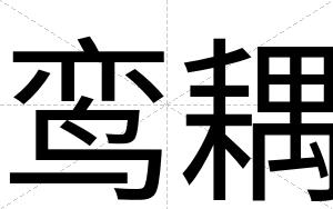 鸾耦