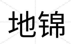 地锦