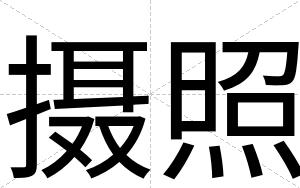 摄照