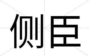 侧臣