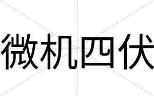微机四伏