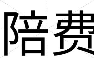 陪费
