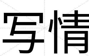 写情