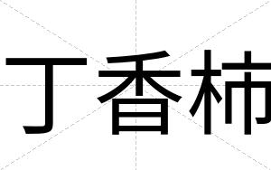 丁香柿