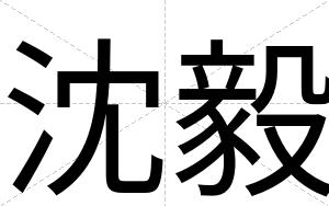 沈毅