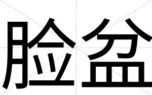 脸盆