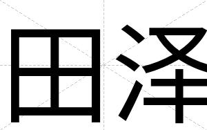 田泽