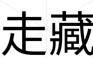 走藏