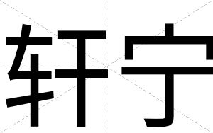 轩宁