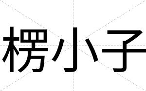 楞小子