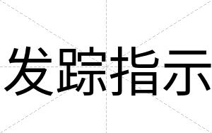 发踪指示