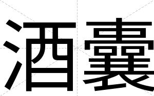 酒囊