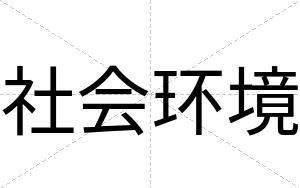 社会环境