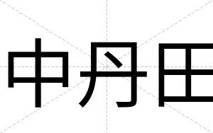 中丹田