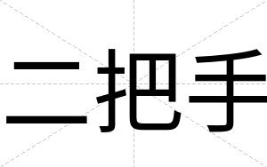 二把手