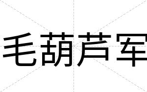 毛葫芦军
