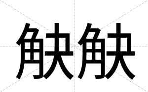 觖觖