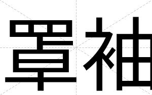 罩袖