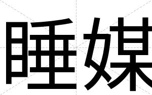睡媒