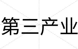 第三产业
