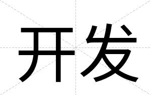 开发