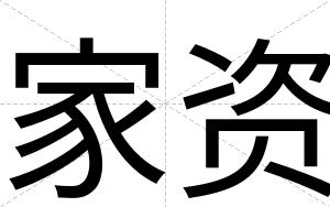 家资